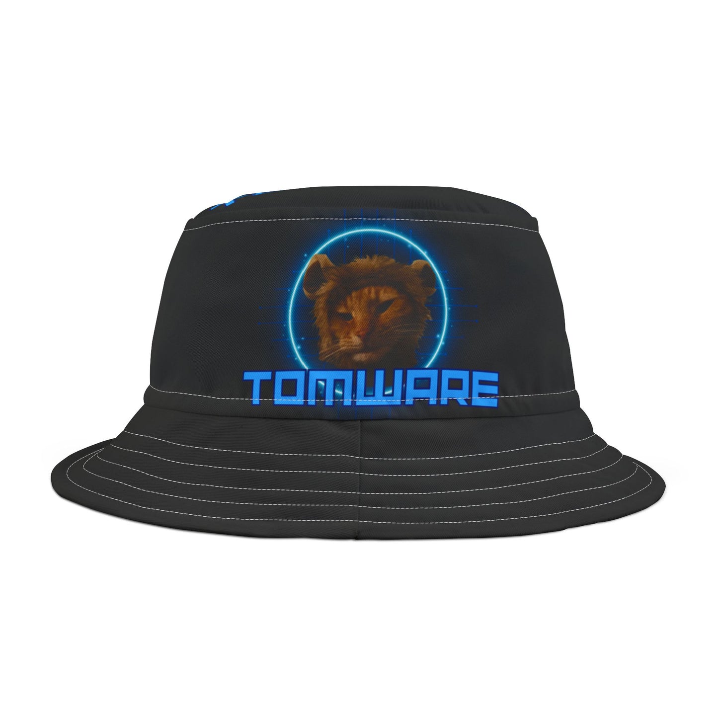 Black Bucket Hat (AOP)