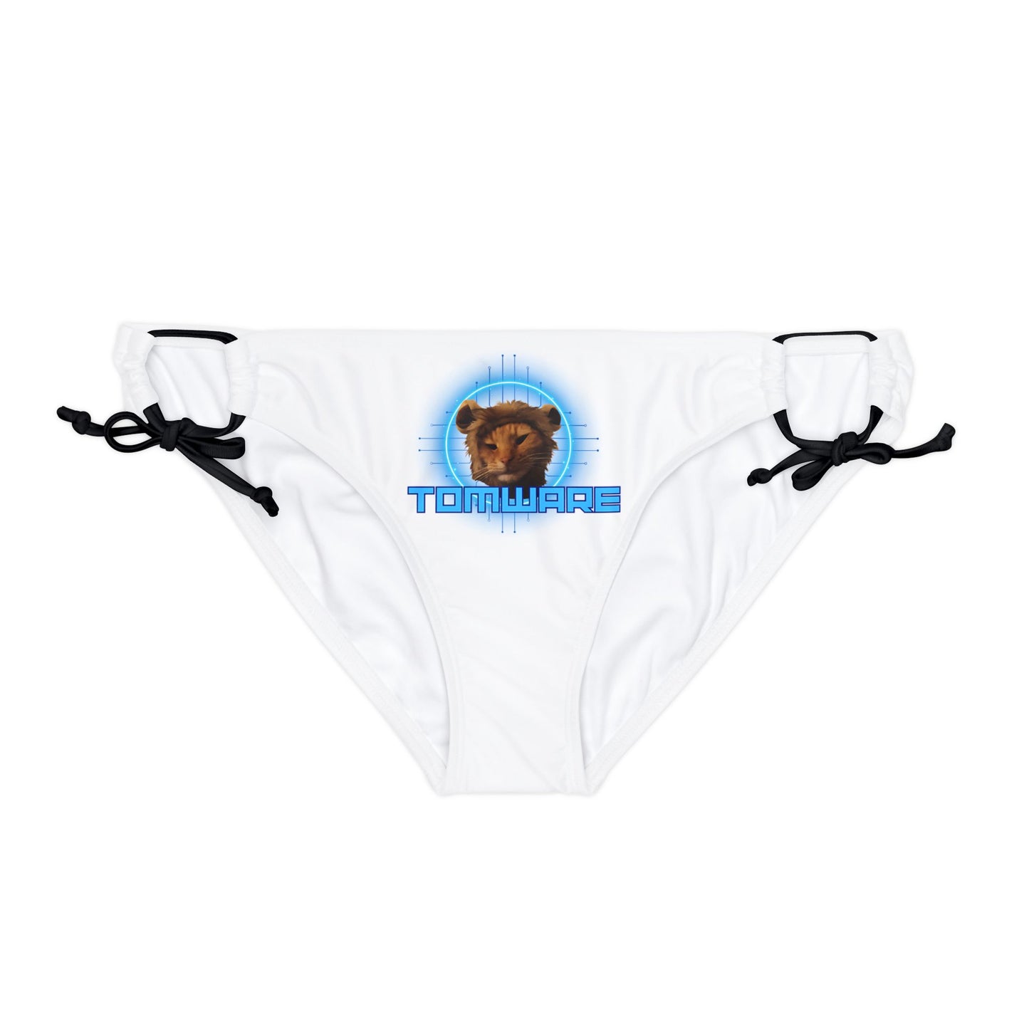 Loop Tie Side Bikini Bottom (AOP)