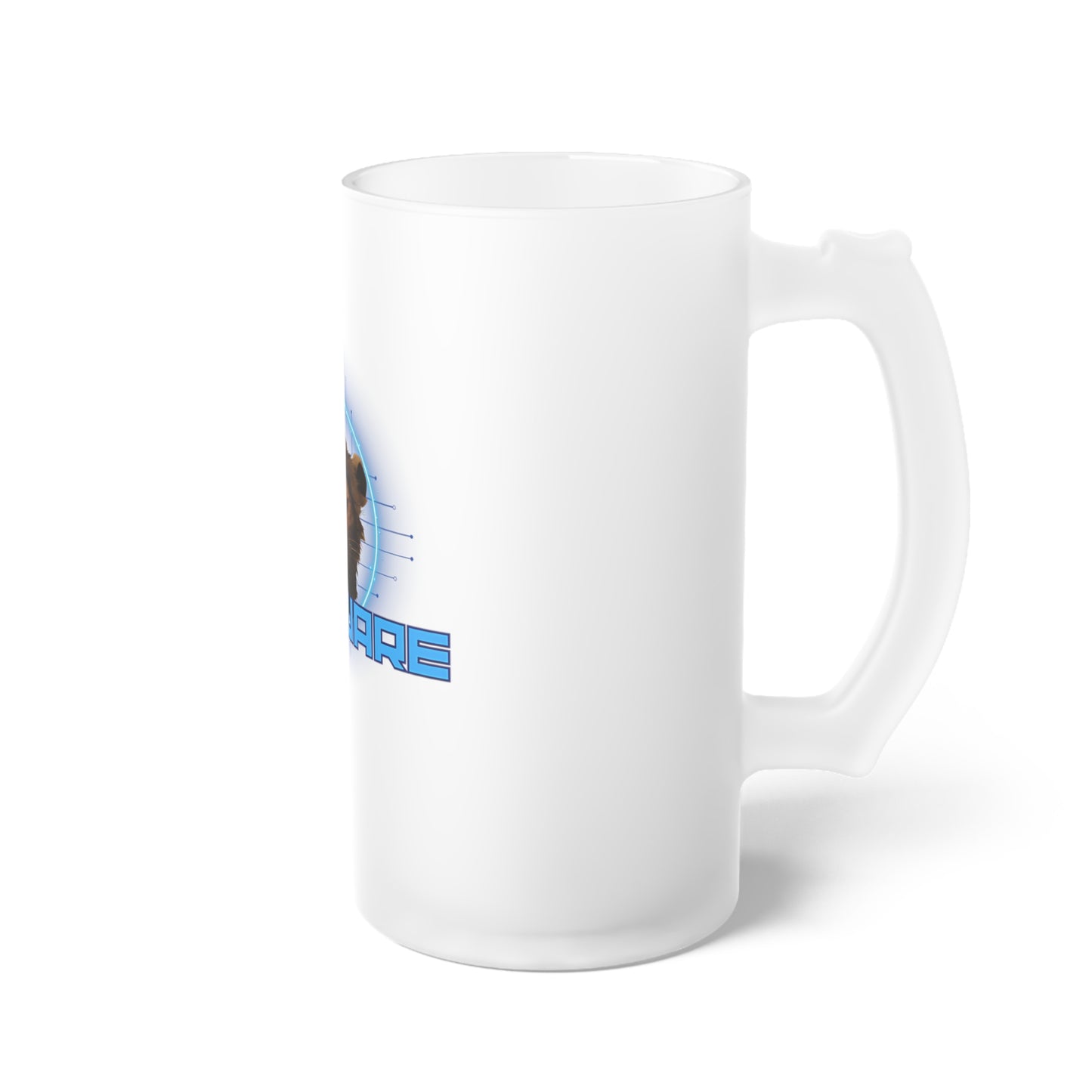 Frosted Glass Beer Mug