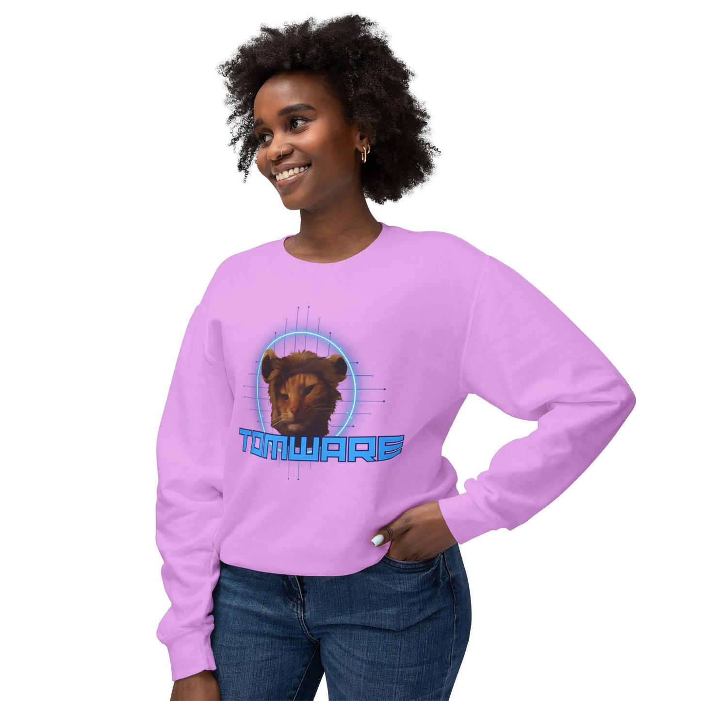 Unisex Lightweight Crewneck Sweatshirt