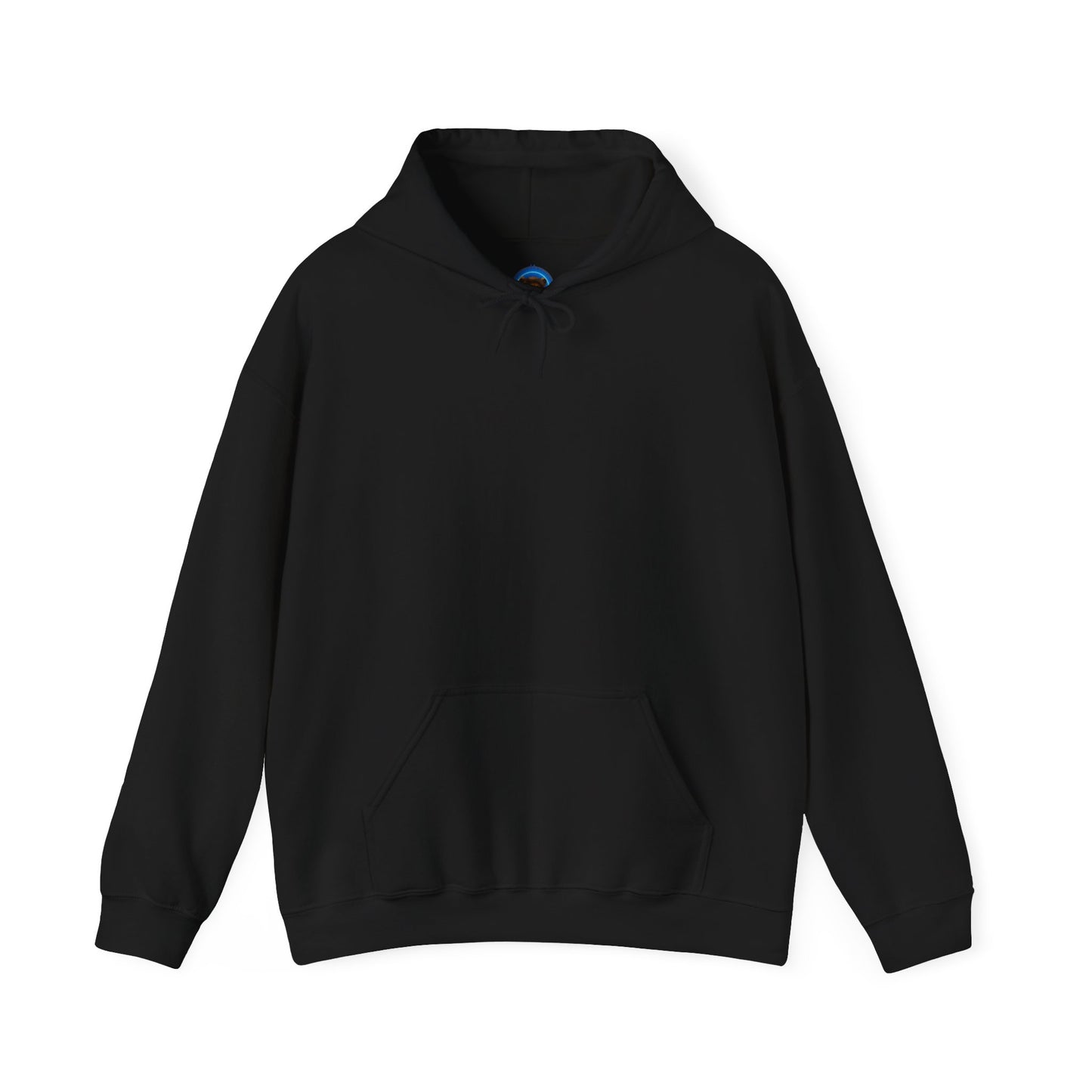 Unisex Heavy Blend™ Hooded Sweatshirt Back logo