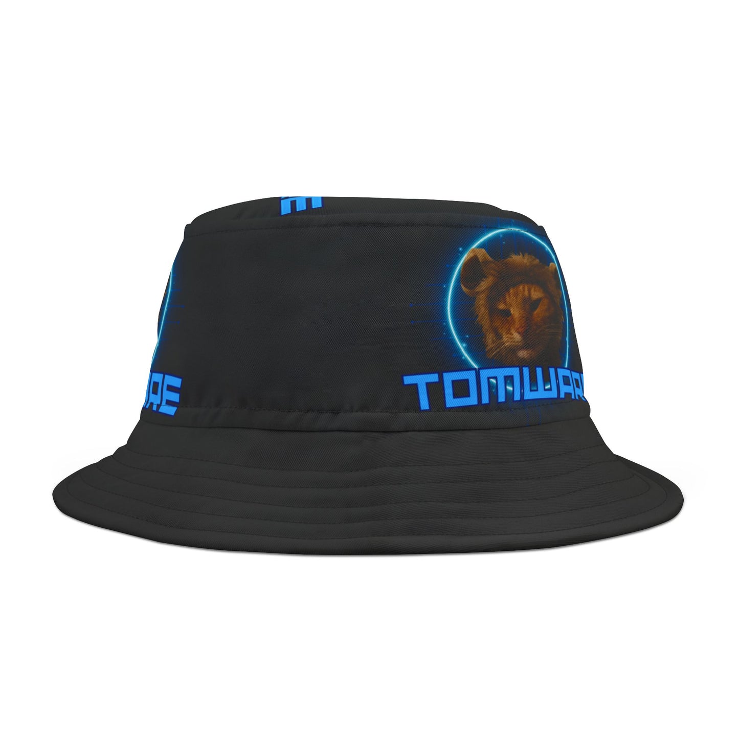 Black Bucket Hat (AOP)